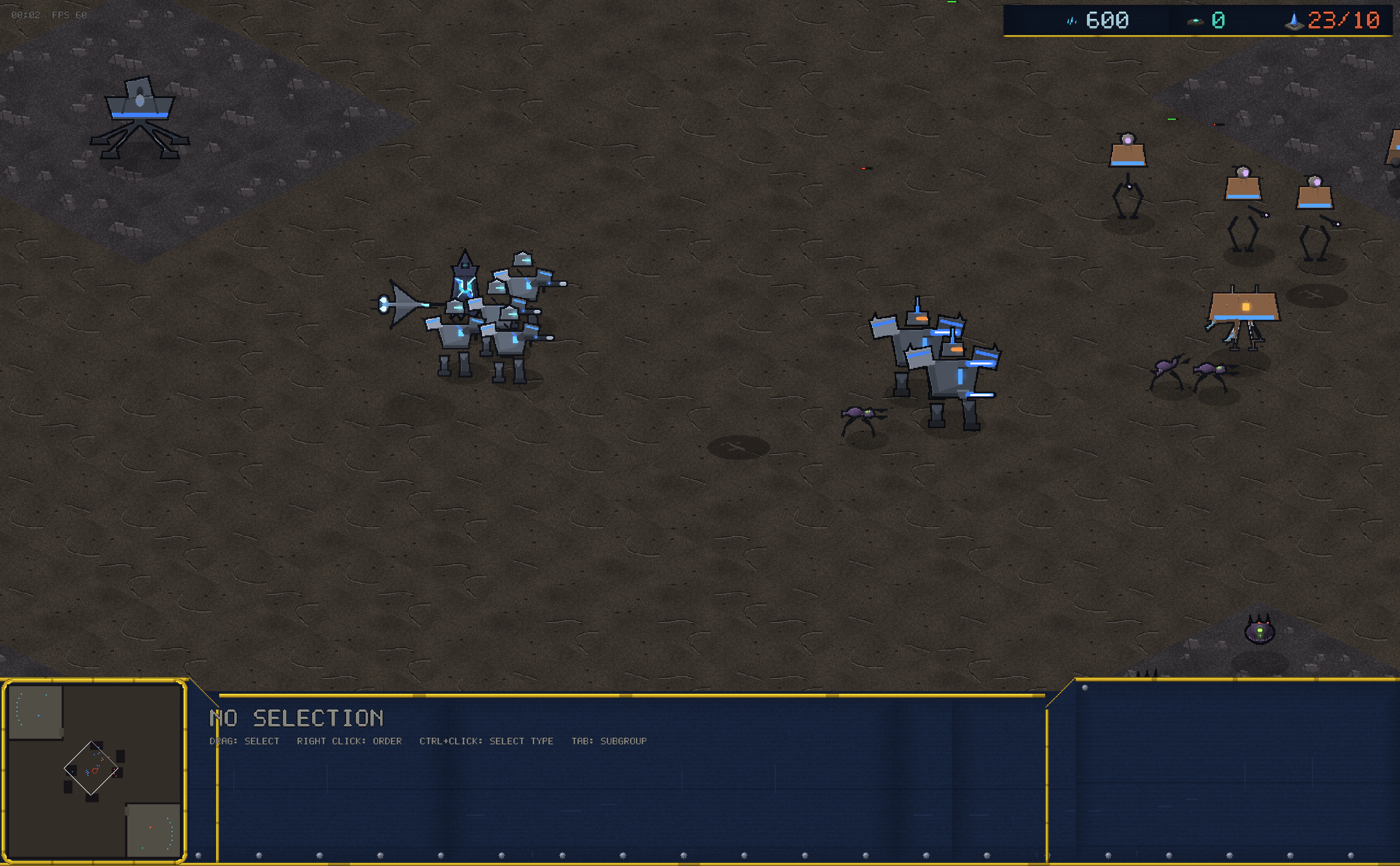 Staged brawl