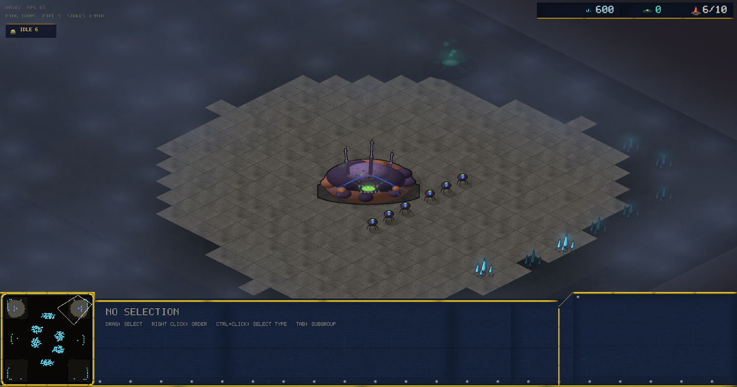 A 2v2 room played from the browser — Kyth main on Crossfire